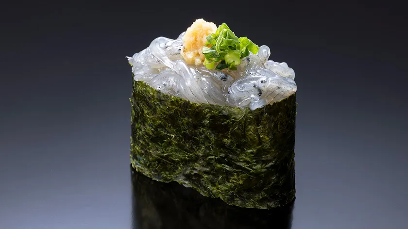 Whitebait Gunkan Sushi
