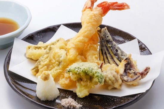 天麩羅の盛り合わせ