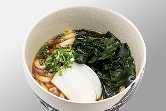 すし屋のわかめうどんレギュラーサイズ