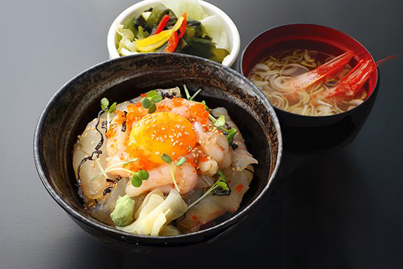 Fresh Sweet Shrimp &White Fish Bowl