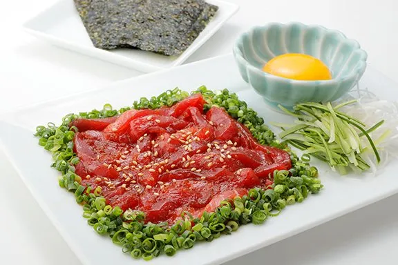 Chopped Wild Bluefin Tuna Seasoned With Korean Sauce